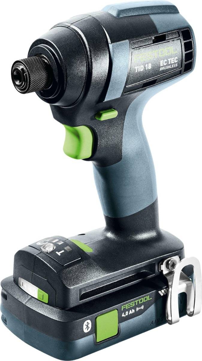 Visseuse à percussion sans fil TID 18 HPC 4,0 I-Plus Organizer Edition - FESTOOL - avec 2 batteries 18V 4.0 Ah + chargeur + Systainer - 577426 - Image 2