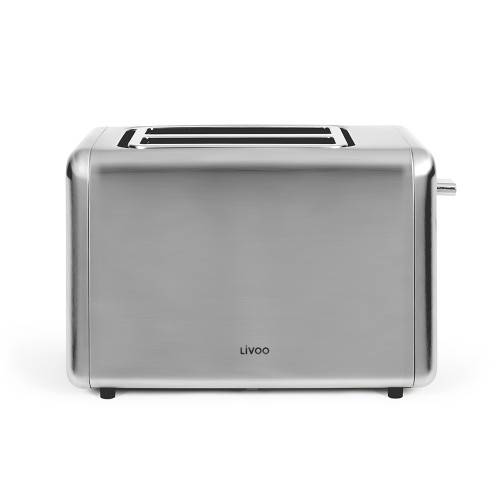 Livoo - Grille-pain digital 2 fentes larges 850W gris - Image 2