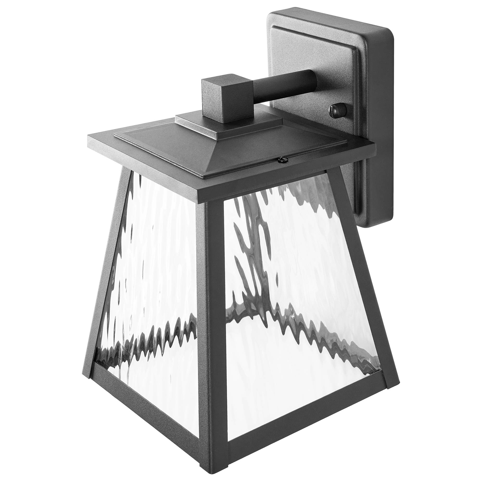 Beliani - Lampe murale pour l'extérieur Aluminium Noir SIRET - Beliani - Image 5