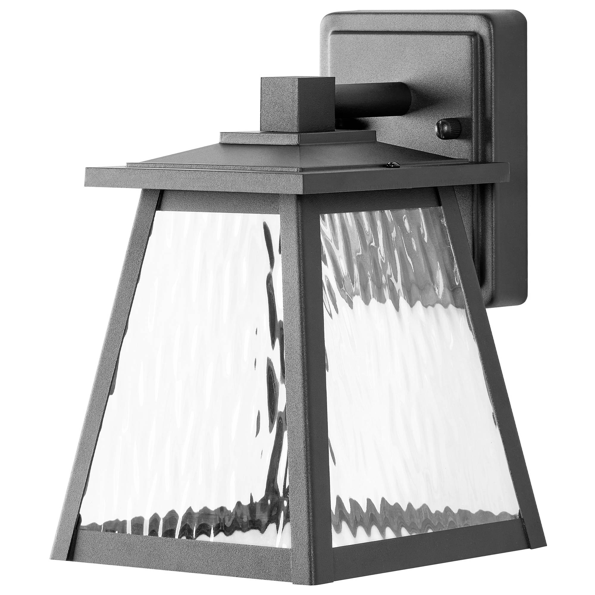 Beliani - Lampe murale pour l'extérieur Aluminium Noir SIRET - Beliani - Image 2