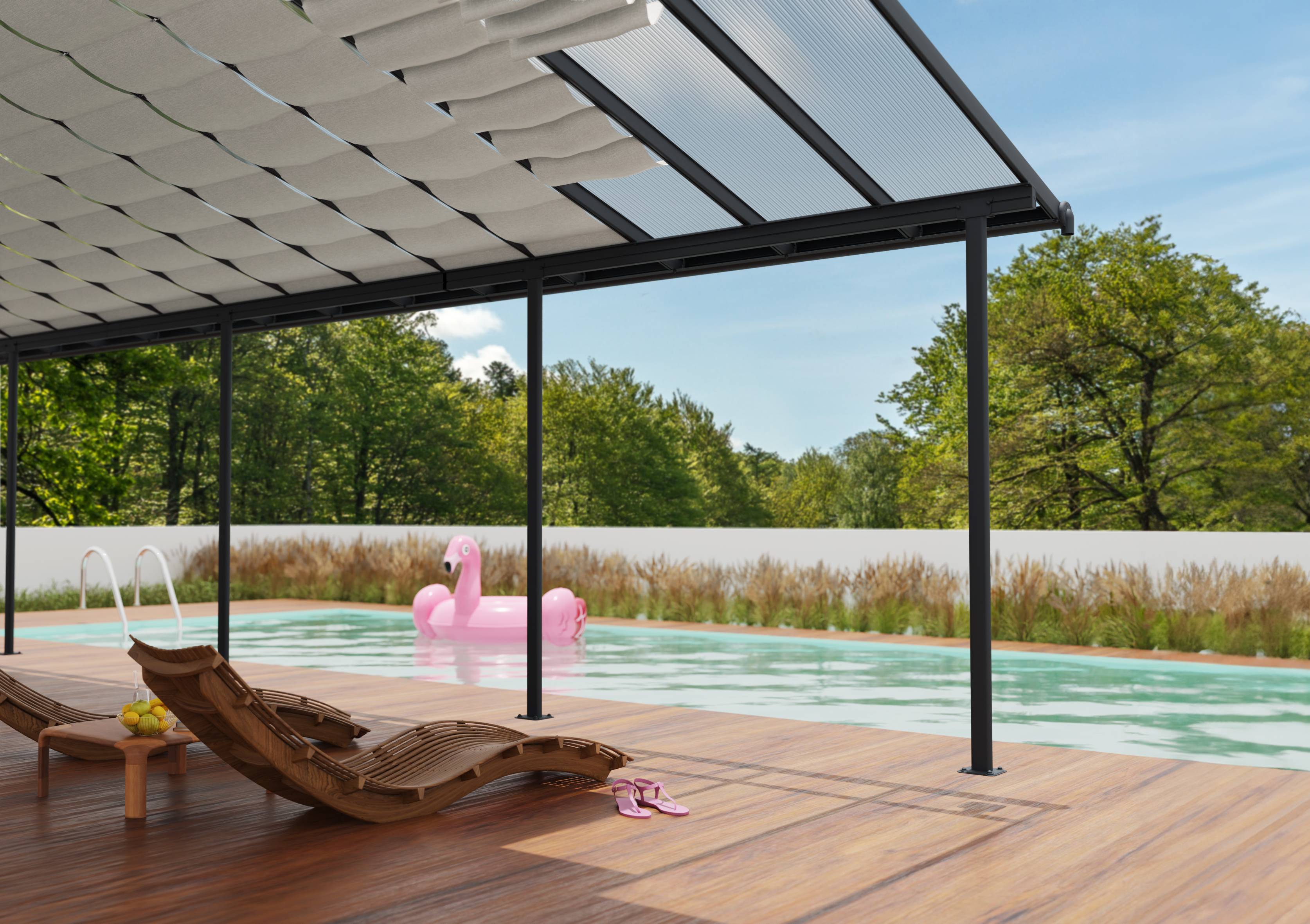 Canopia - Canopia Stores de toit pour pergola 3X3 - Image 2