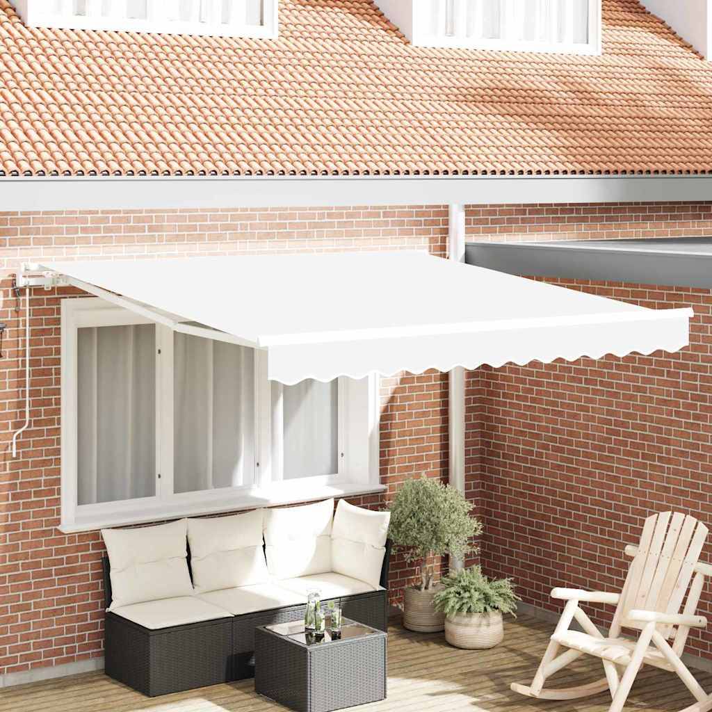PANGIVO - Auvent rétractable électrique blanc 300 x 250 cm - PANGIVO - Image 1