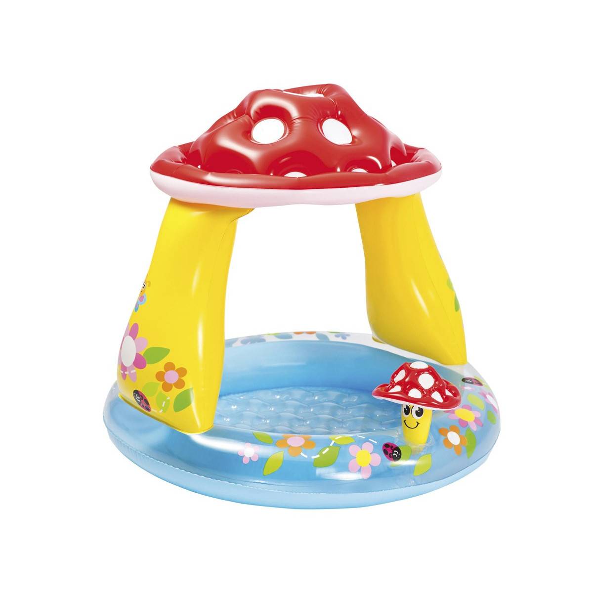 Pataugeoire Pare Soleil "Champignon" 102cm Multicolore - Image 1