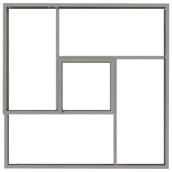 Vidaxl - Cache-pot de jardin Argenté 60 x 60 x 50 cm Acier inoxydable vidaXL 873575 - Image 9