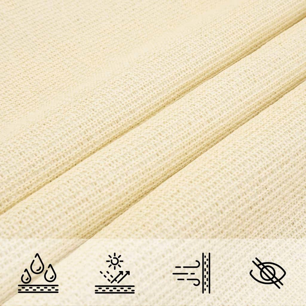 PANGIVO - Voile d'ombrage PEHD crème 500 x 400 cm - PANGIVO - Image 6