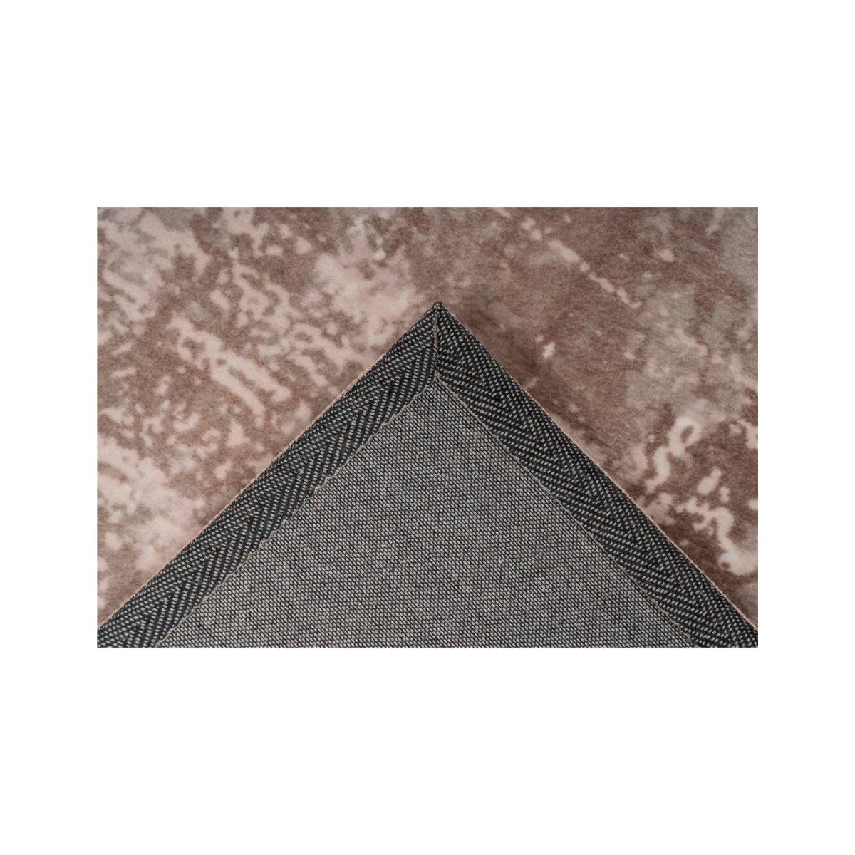 Tapis Tissé Rétro à Poils Plats "Saphira" Beige 200 x 290 cm - Image 4