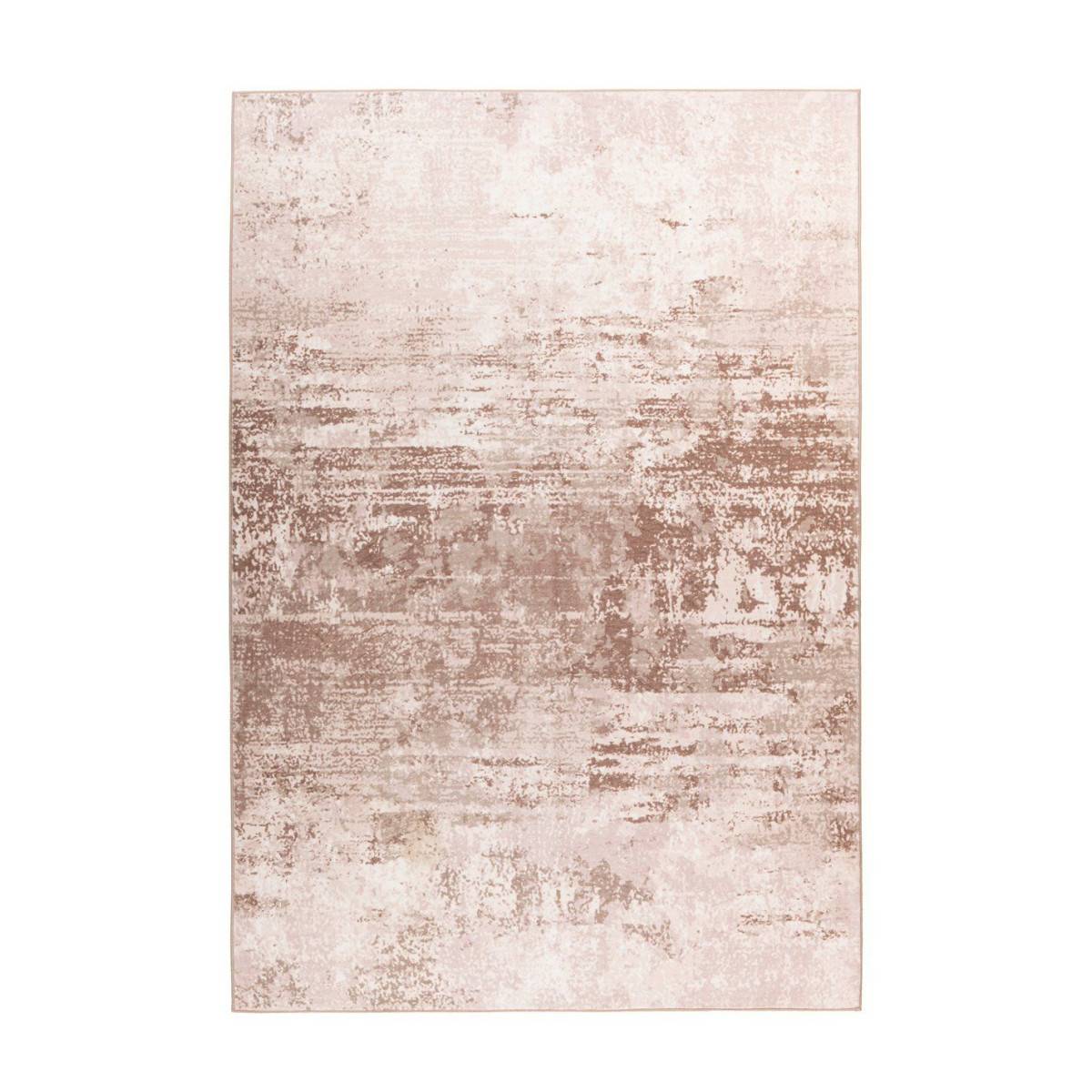Tapis Tissé Rétro à Poils Plats "Saphira" Beige 200 x 290 cm - Image 1