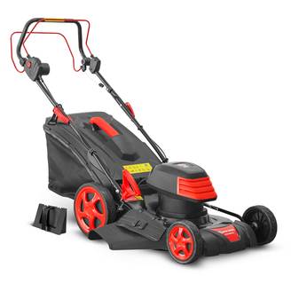 Elem Garden Technic - Tondeuse à gazon électrique tractée 1800W - 46CM avec carter en acier - Elem Garden