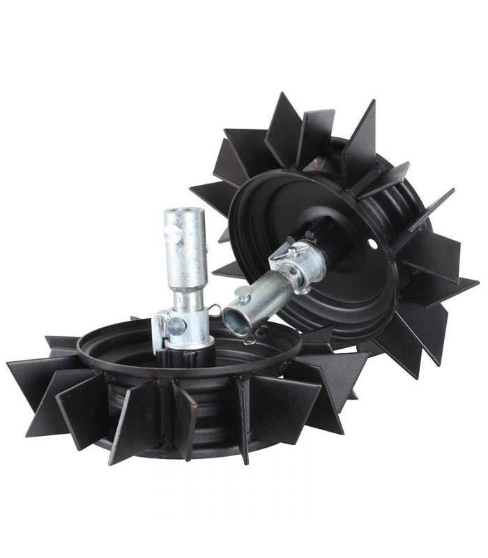 Texas - Roues métalliques 400x8 pour motobineuse et motoculteur Texas