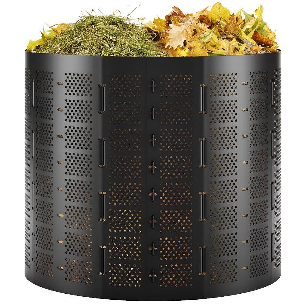 Gt Garden - Composteur de jardin 800 litres - Durable, facile à monter, idéal pour recycler - GT GARDEN - Image 1