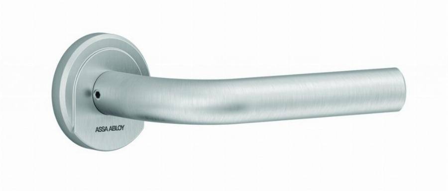 Ensemble Vercy AH200 béquille 471L rosace C7 BEZAULT inox brossé - 204835 - Image 1