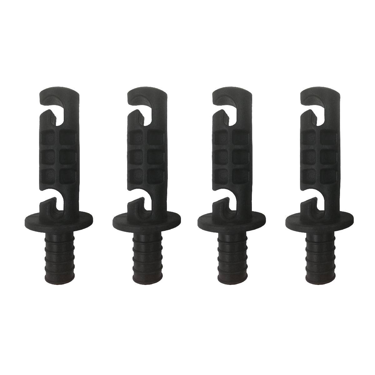 Kangui - Lot de 4 capuchons de maintien universels pour filet de trampoline Ø25 mm Kangui - Image 1