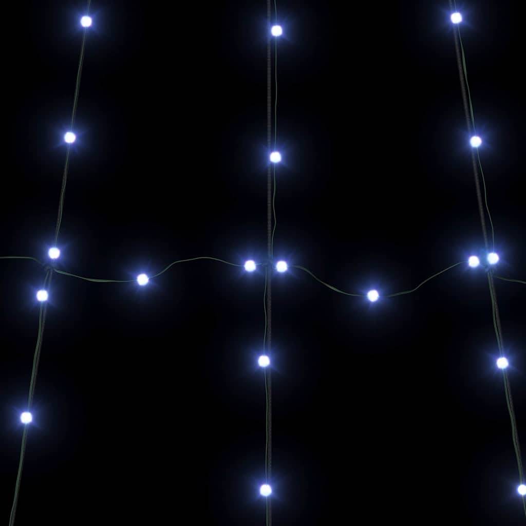 Vidaxl - Arbre de Noël LED avec piquets au sol Bleu 182 cm Métal vidaXL 42018740 - Image 10