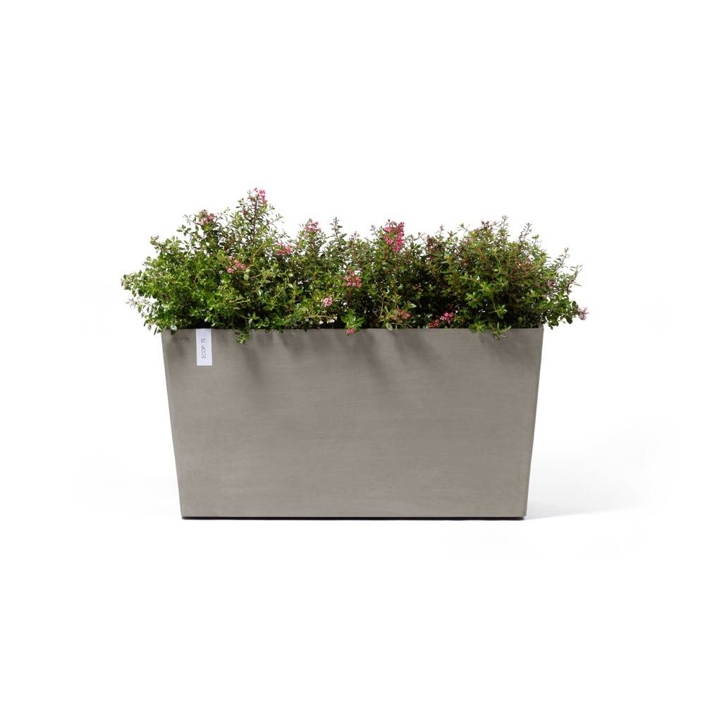 Ecopots - Jardinière sur roues Paris 100 Taupe - 100 x 40 x H. 50 cm - 137 L ECOPOTS - Image 2