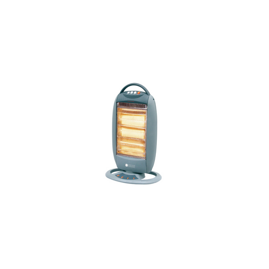 Chauffage infrarouge Oscillant 1200W Classic Electrique Anti basculement NIKLAS - Image 2