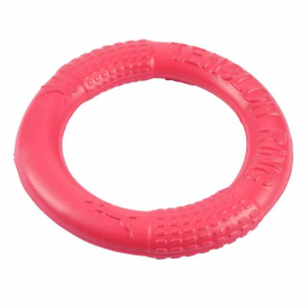 Jouet pour Chien "Anneau Eva Fitness" 17cm Rouge - Image 1