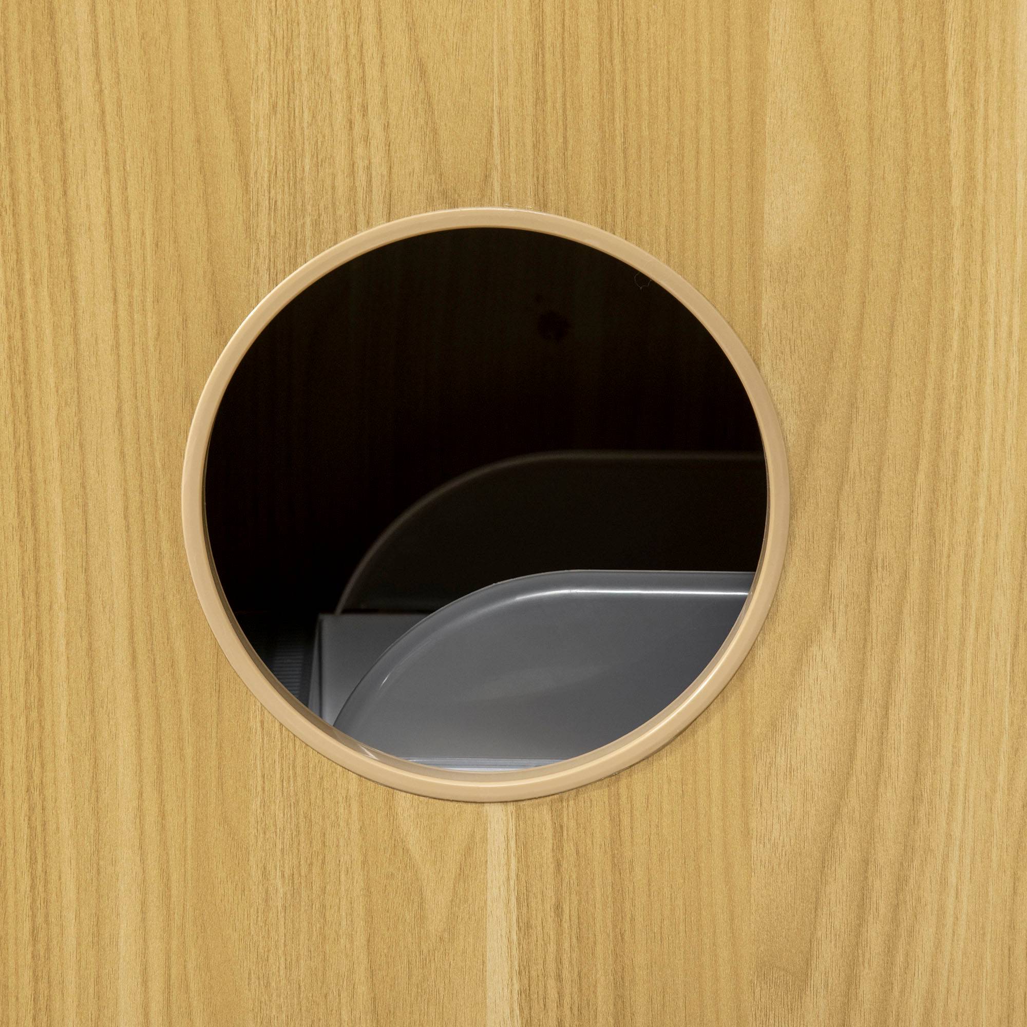 PANGIVO - Meuble litière pour chat panneaux de particules acier noir et bois clair 60 x 45 x 103 cm - PANGIVO - Image 10
