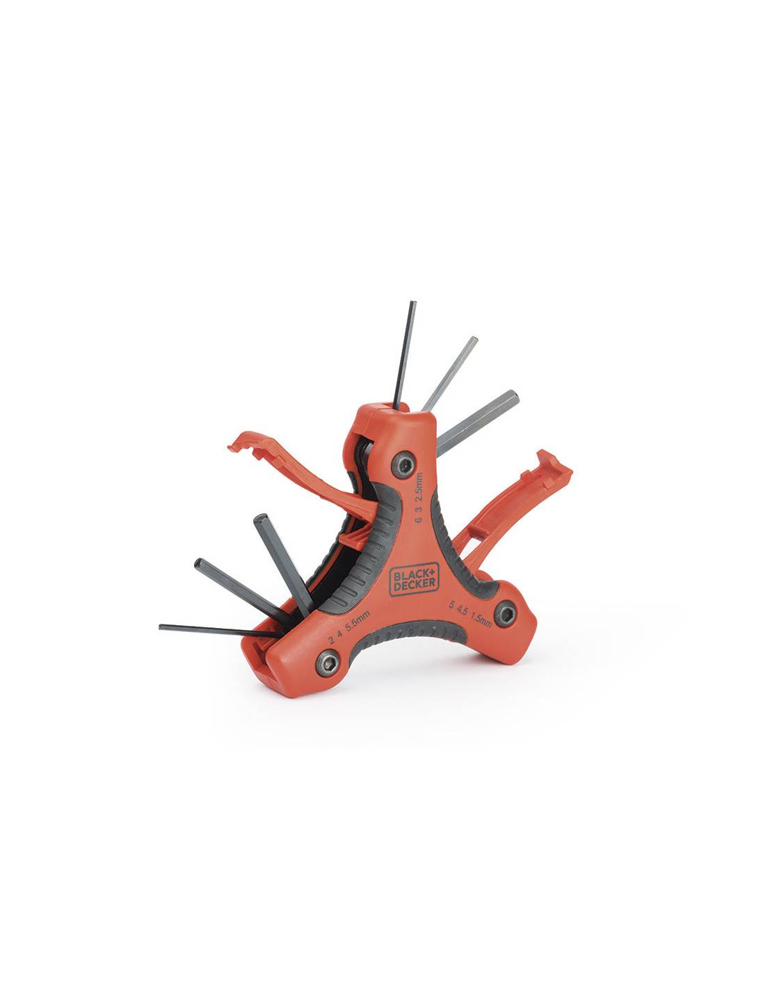 Jeu Clés Hexagonales Mm Précision Et Durabilité - Black+decker - Image 1