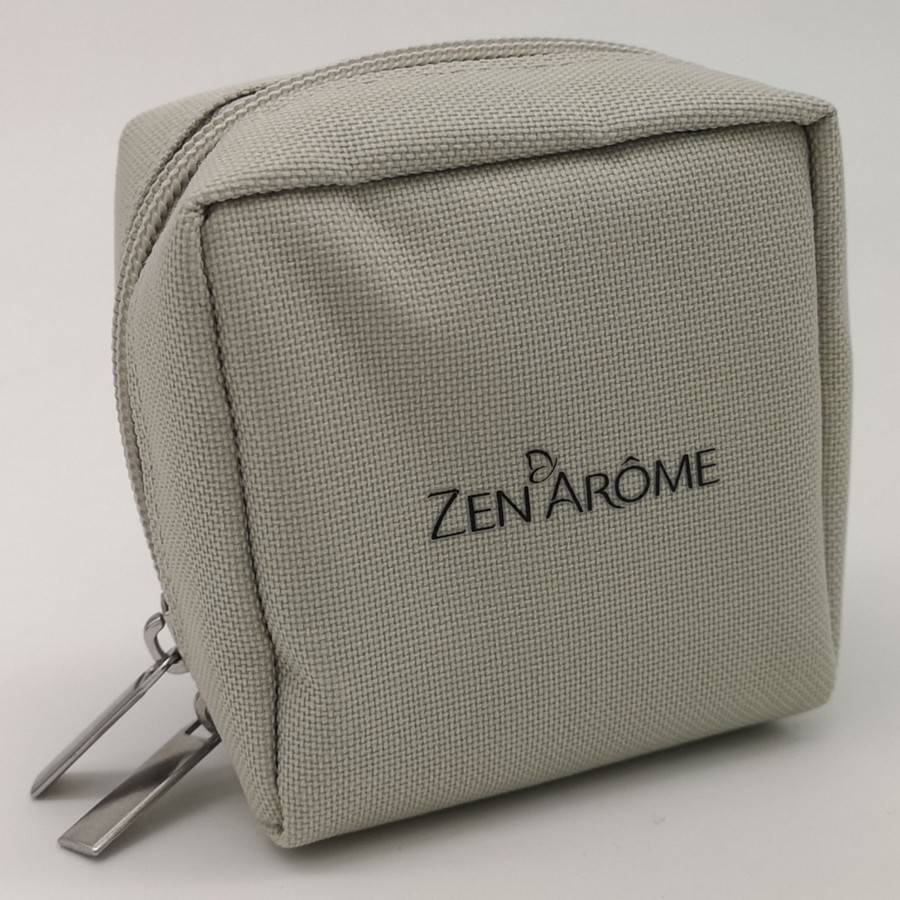 Trousse de Rangement pour Huiles Essentielles - Gris - 6 Emplacements –Transport Facile- Protection–Rangement Pratique- Zen'Arôme - Image 1