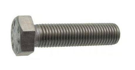 Vis hexagonale LENNIE Acier 8.8 - Zingué blanc - Ø10x20 - boite de 200 - VHT881002002B - Image 1