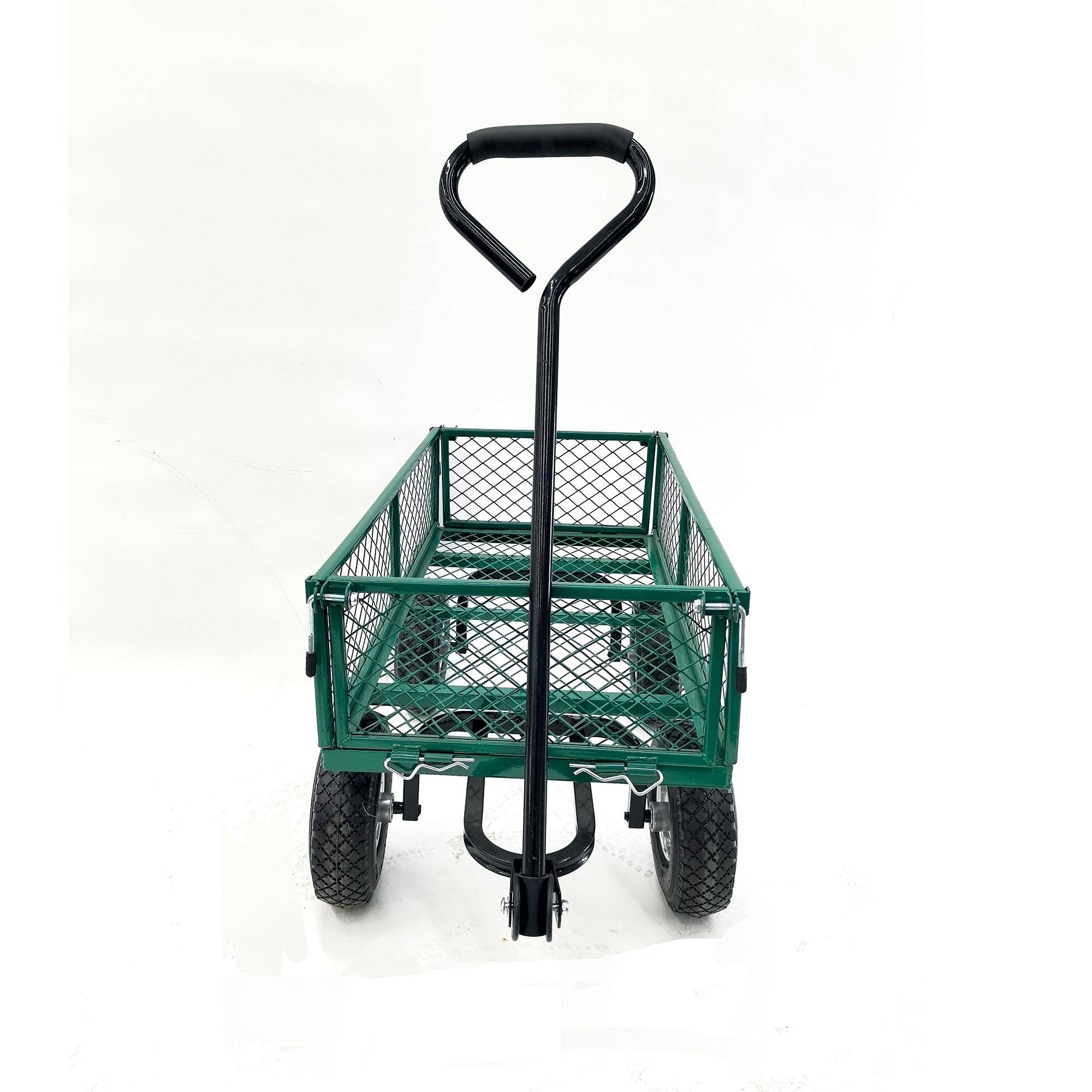 Chariot remorque grillagé de jardin WERKA PRO  65l - Image 3