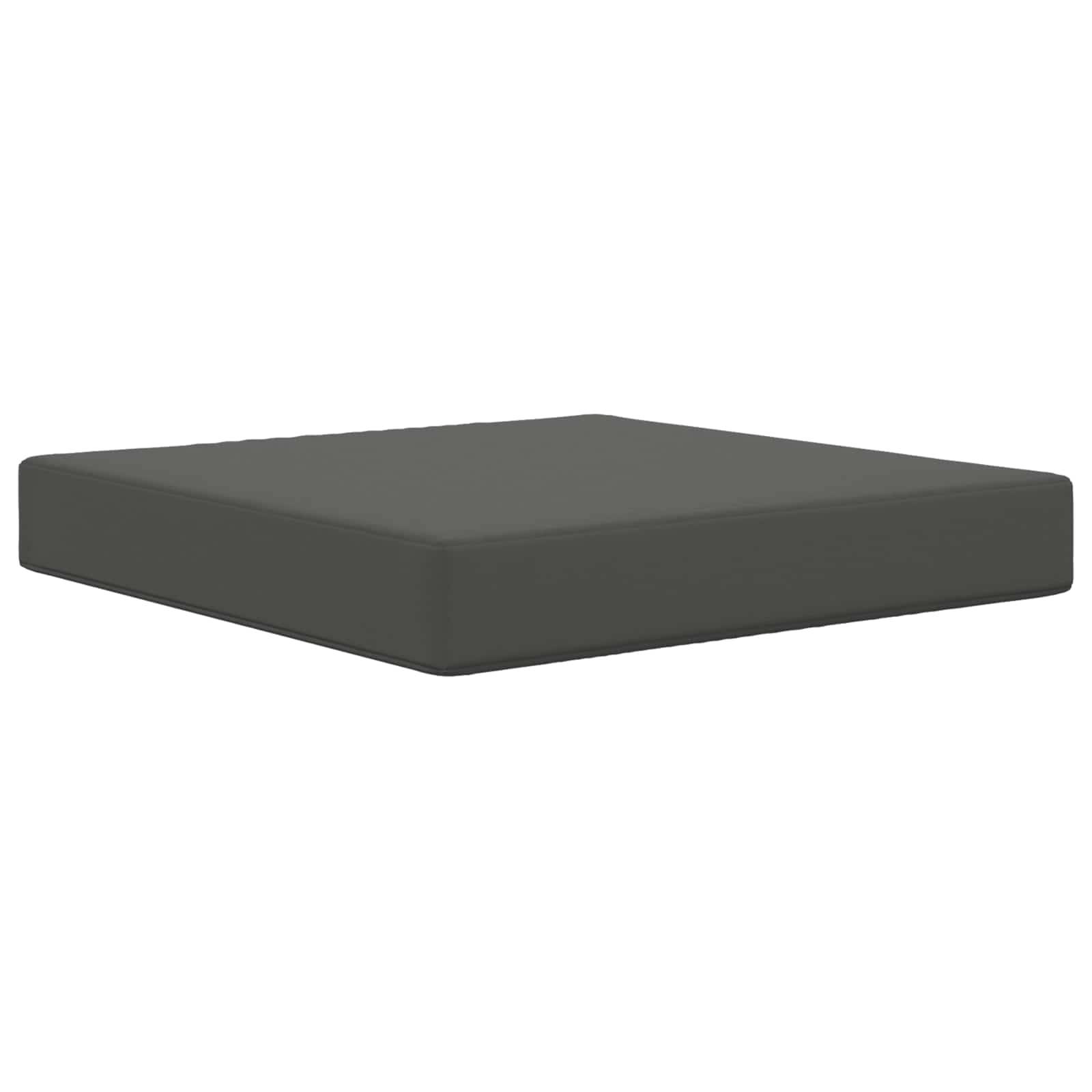 Coussins de canapé extérieur polyester anthracite 60 x 60 x 8 cm, poids:3.18kg - PANGIVO - Image 4