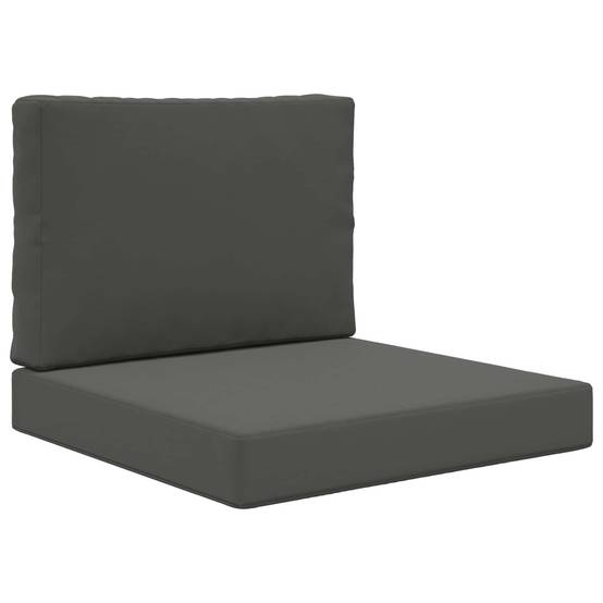 Coussins de canapé extérieur polyester anthracite 60 x 60 x 8 cm, poids:3.18kg - PANGIVO - Image 2