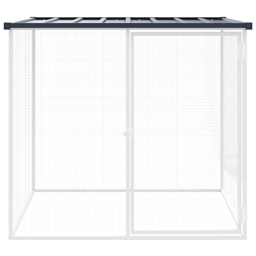 Vidaxl - Poulailler avec toit anthracite 103x98x90 cm acier galvanisé vidaXL 172337 - Image 4