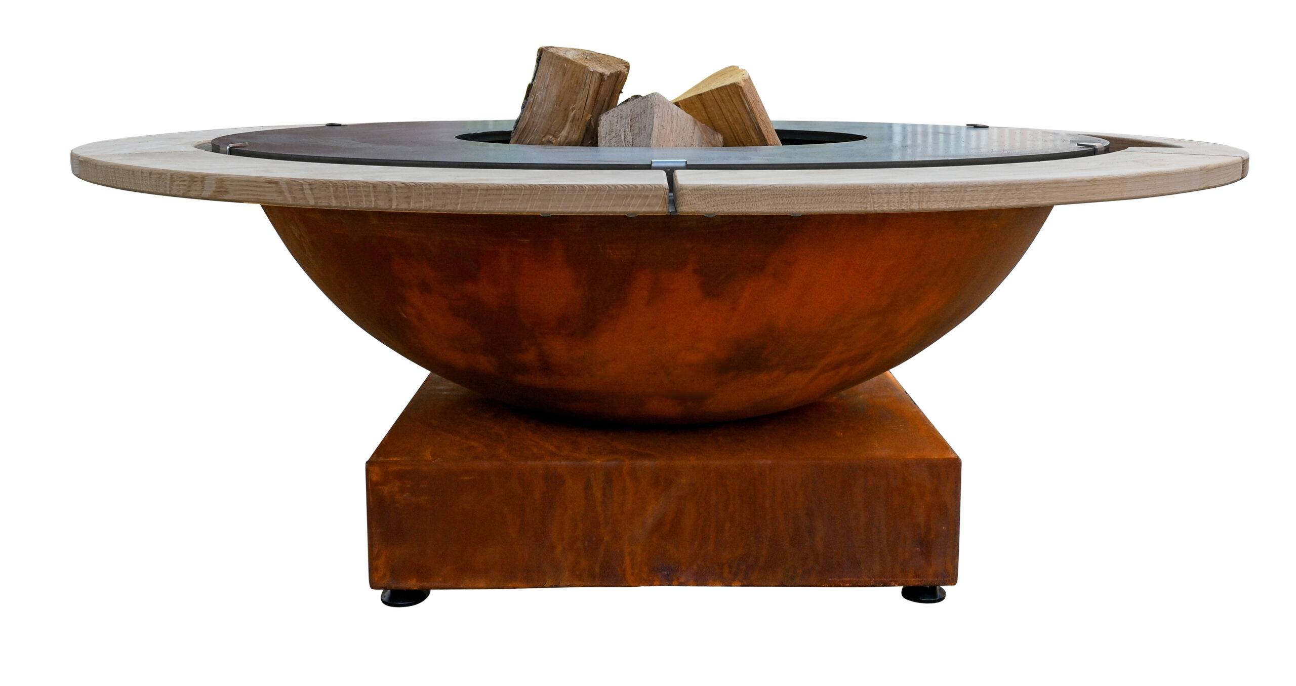 Quoco - Brasero Piatto Basso + Medium Corten Ø106 - Quoco - Image 2