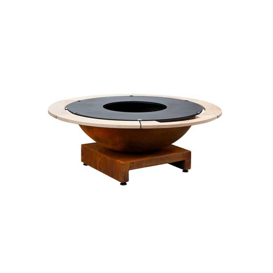Quoco - Brasero Piatto Basso + Medium Corten Ø106 - Quoco - Image 3