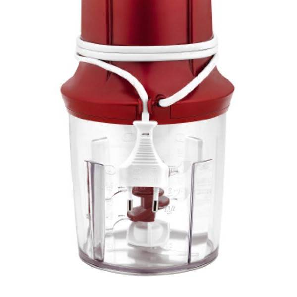 Moulinex - Hachoir Electrique MOULINEX Multimoulinette Mini hachoir électrique, 500 ml, 6 lames acier inoxydable, 2 vitesses, Mixeur, Fabriqué en France AT7 - Image 3