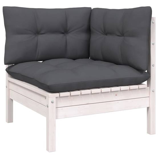 Prolenta Premium - Banc de jardin Blanc 64 X 127 cm - Prolenta Premium - Image 2