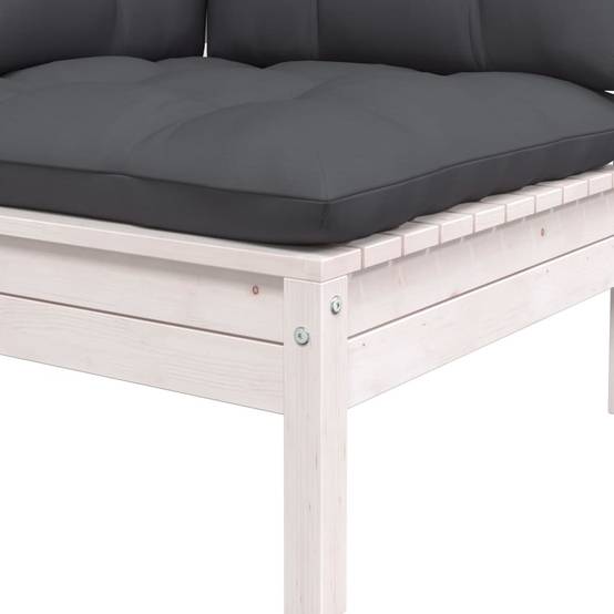 Prolenta Premium - Banc de jardin Blanc 64 X 127 cm - Prolenta Premium - Image 5