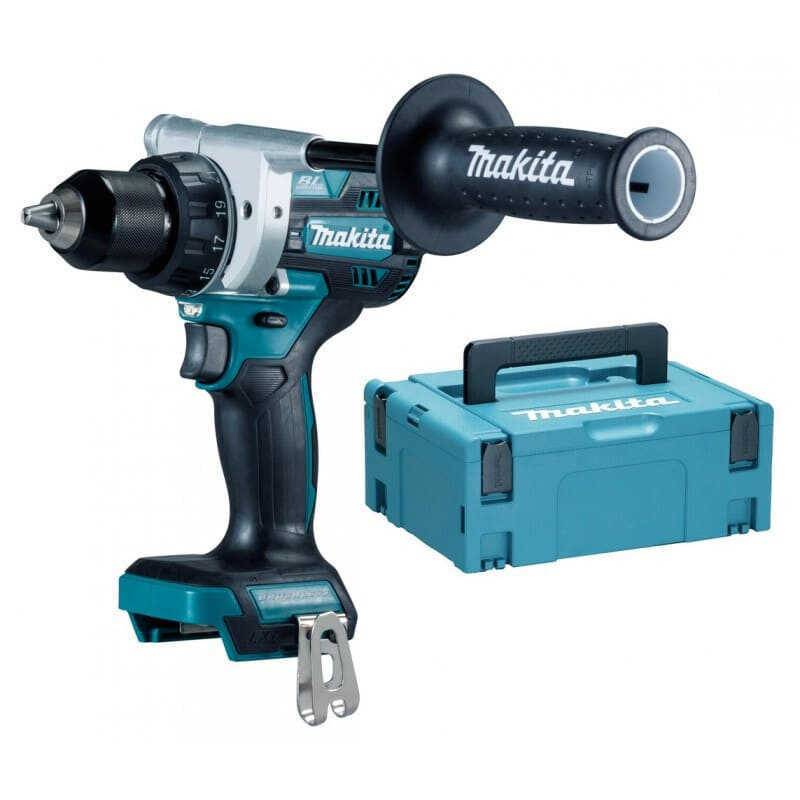 Perceuse visseuse BL 130Nm 18V - MAKITA - sans batterie - MakPac- DDF486ZJ - Image 1