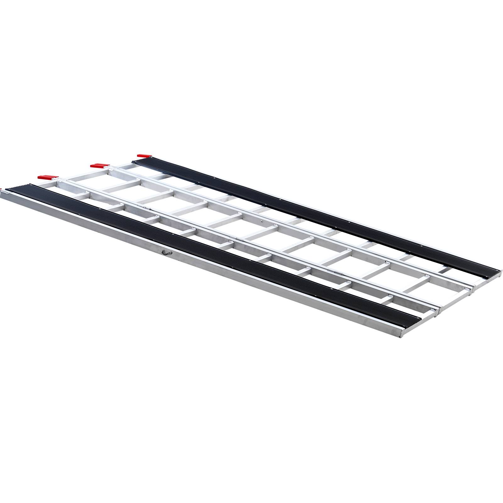 Vevor - VEVOR Rampe de Chargement Pliable Extra Large 216x137,5 cm en Aluminium 680,4 kg - Image 9
