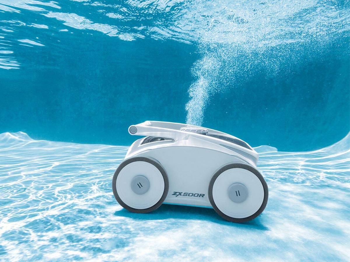 Robot de piscine sans fil ZX500R - Intex - Image 6