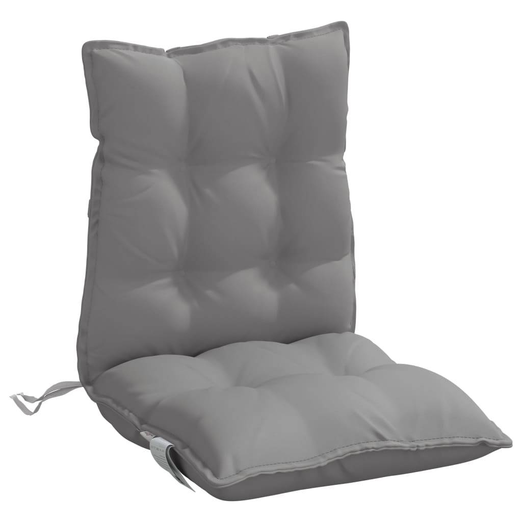 PANGIVO - Coussins de chaise tissu oxford gris 100 x 50 x 7 cm - PANGIVO - Image 5