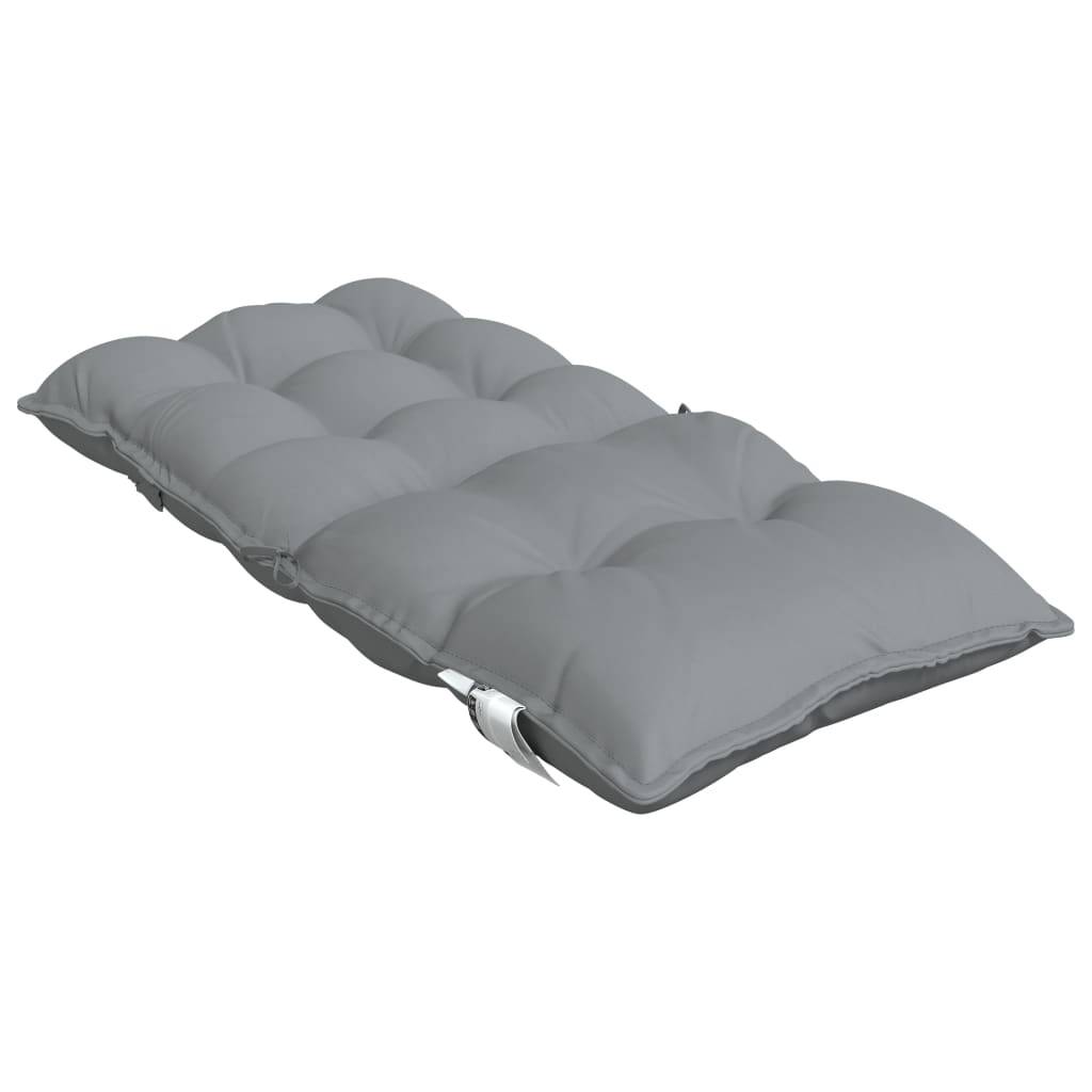PANGIVO - Coussins de chaise tissu oxford gris 100 x 50 x 7 cm - PANGIVO - Image 6