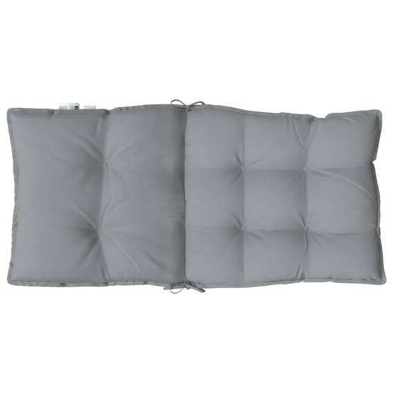 PANGIVO - Coussins de chaise tissu oxford gris 100 x 50 x 7 cm - PANGIVO - Image 7