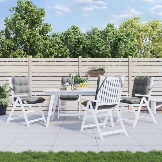 PANGIVO - Coussins de chaise tissu oxford gris 100 x 50 x 7 cm - PANGIVO - Image 1