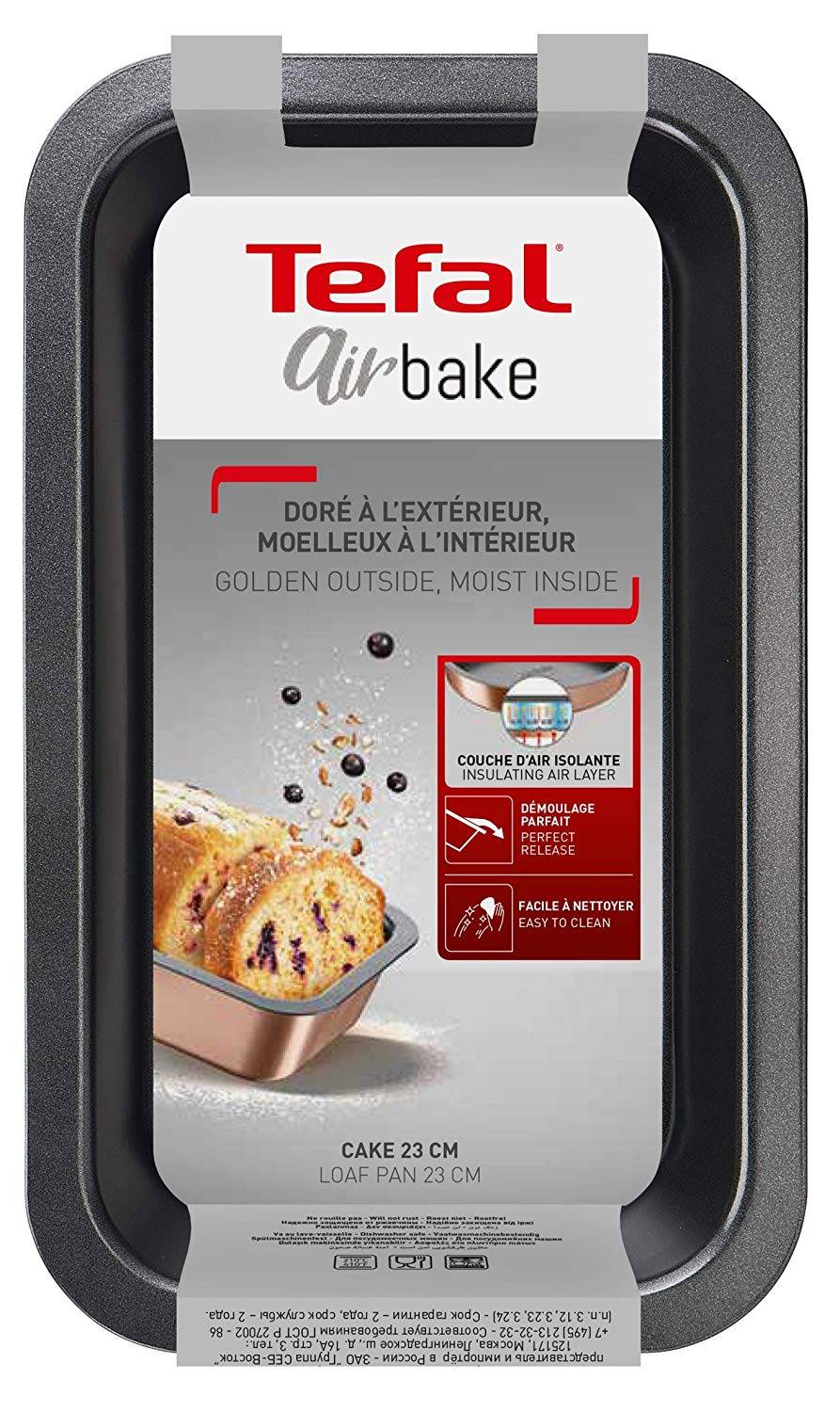 Moule à cake large 23cm J2555314 Tefal - Image 4