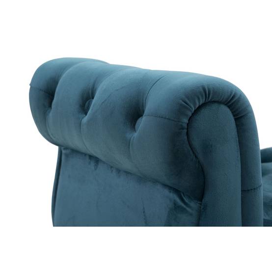 Bout de lit en tissu matelassé Paris 120 x 40 x 60 cm - Image 7