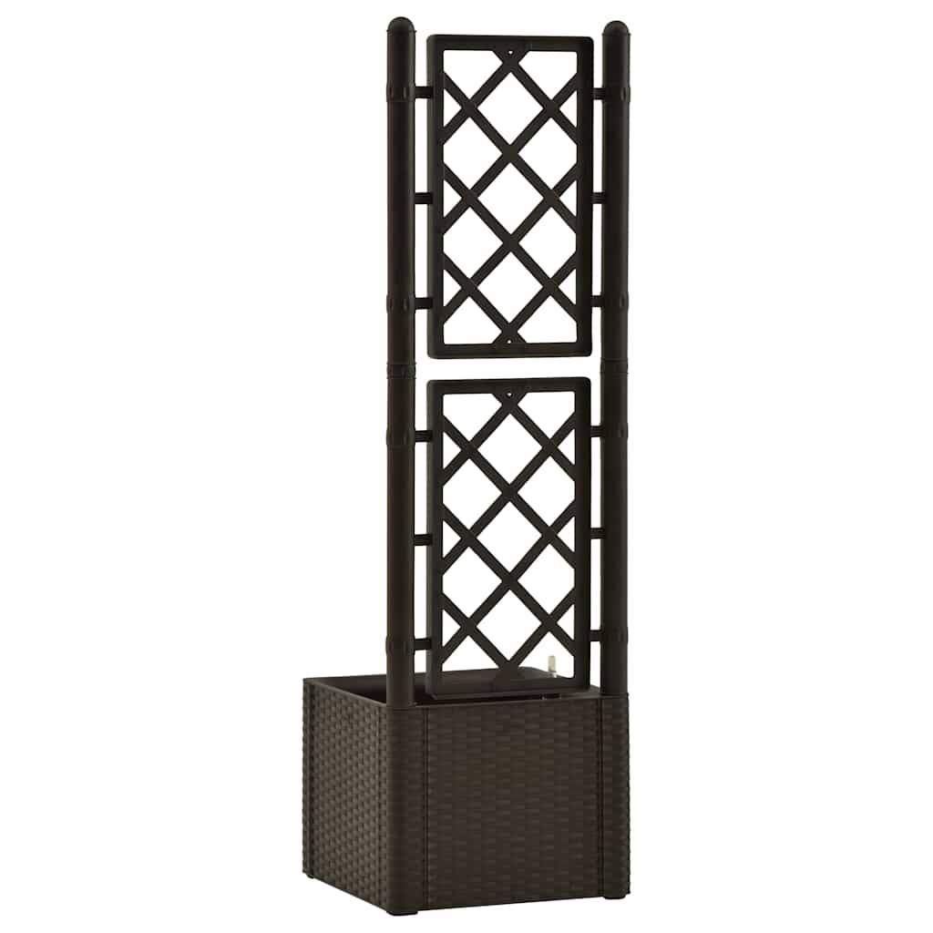 Jardinière avec treillis et arrosage auto pour plantes grimpantes Moka – ComfortXL Outdoor Living - Image 6