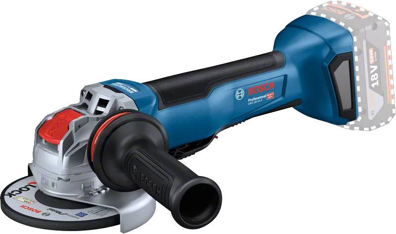 Bosch - Meuleuse d'angle 18 V GWX 18V-10 P 125mm (sans batterie ni chargeur) avec L-BOXX - BOSCH - 06019J4201 - Image 2