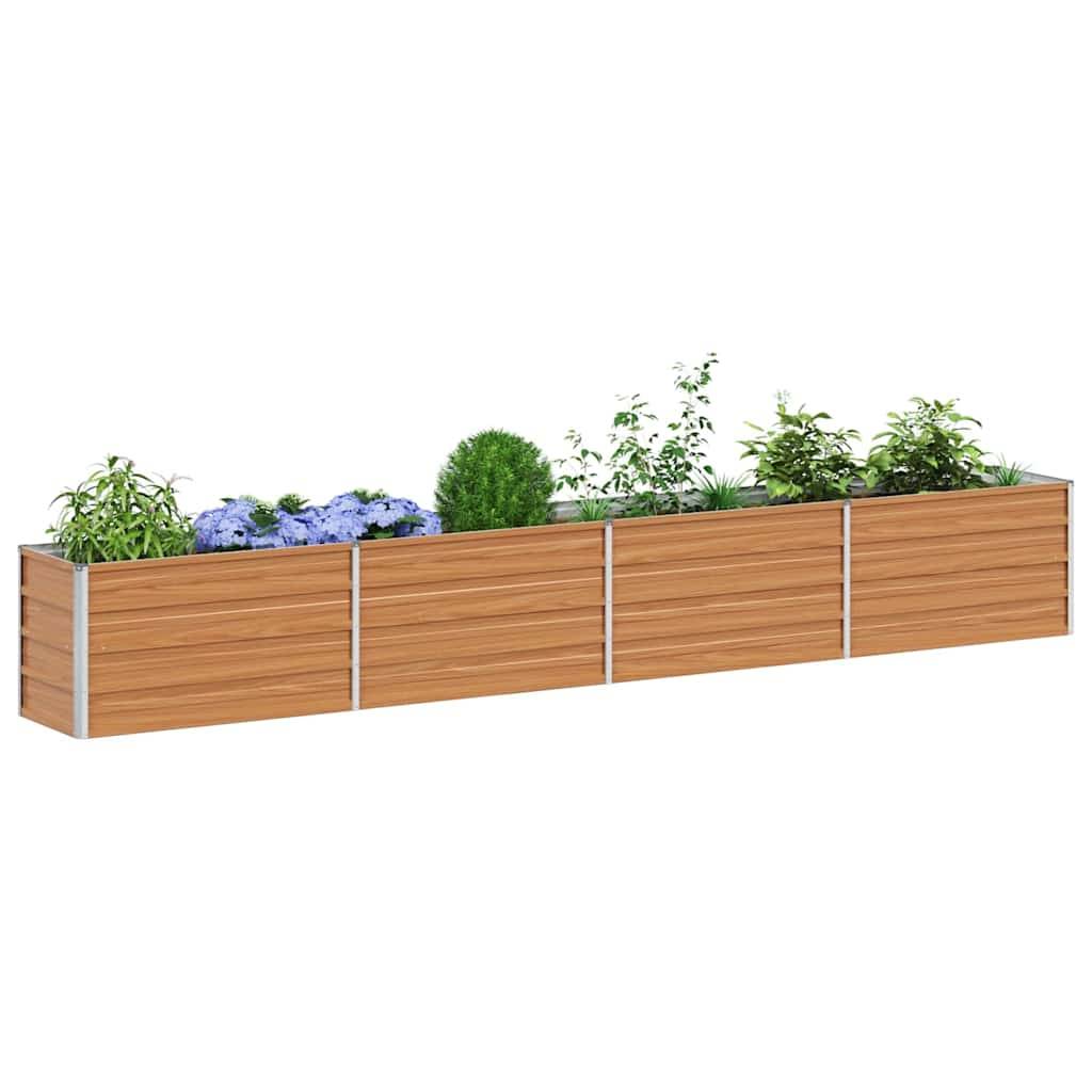 Prolenta Premium - Jardinière acier marron  320 x 40 x 45 cm  - Prolenta premium p342.5 - Image 3