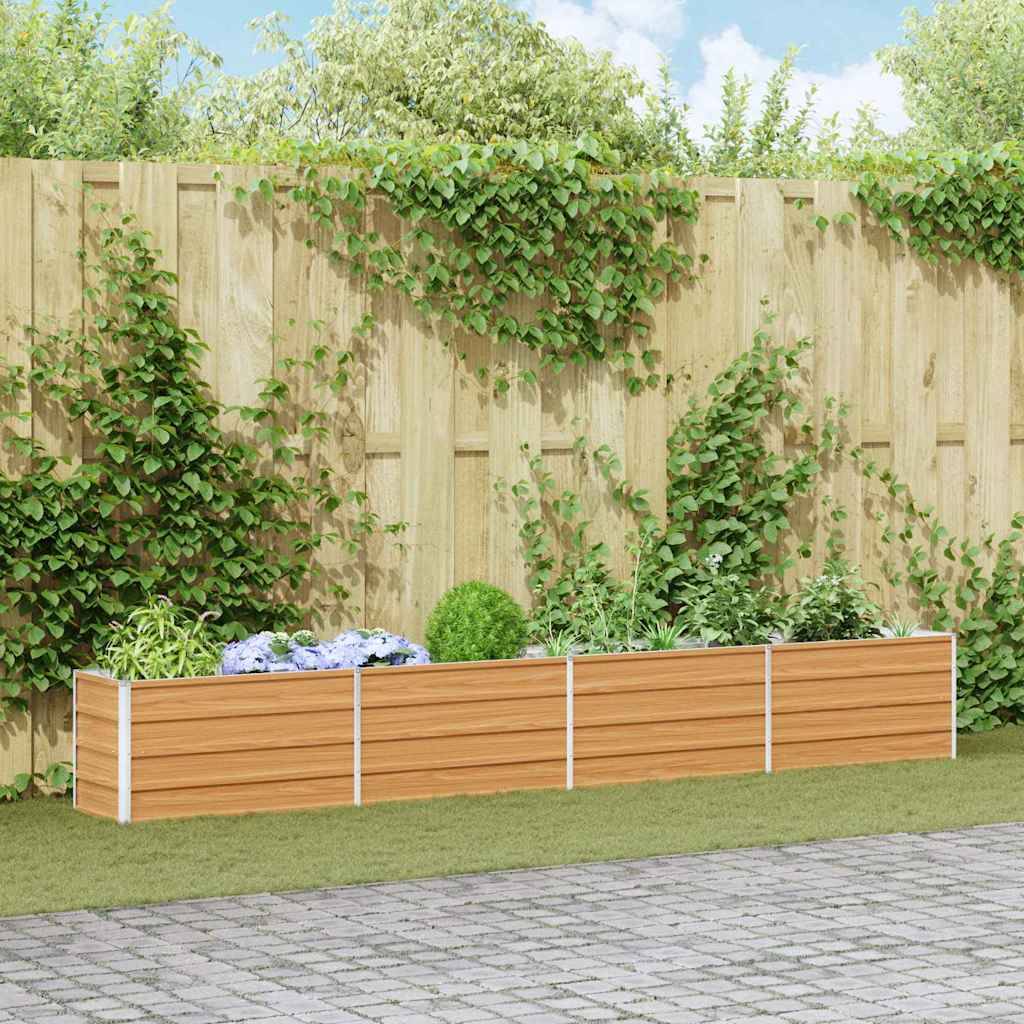 Prolenta Premium - Jardinière acier marron  320 x 40 x 45 cm  - Prolenta premium p342.5 - Image 1