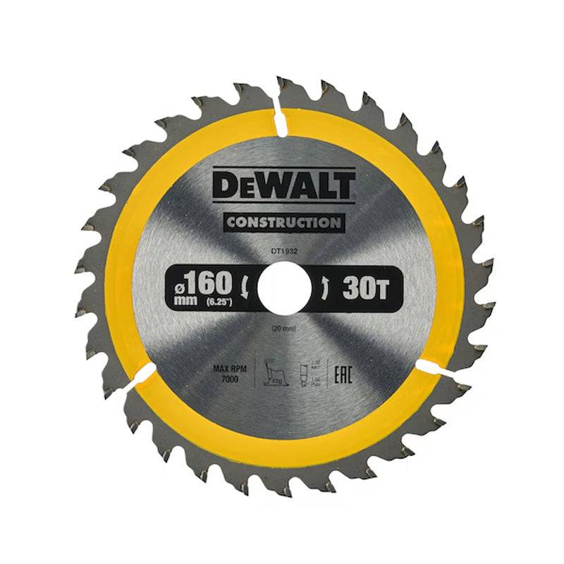 Lame de scie circulaire portative DEWALT Carbure Construction - taille - DEWALT ACCESSOIRES - Image 2