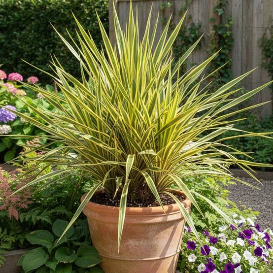 Cordyline australe Torbay Dazzler - Pot de 7,5L - 60/80 cm - Image 4