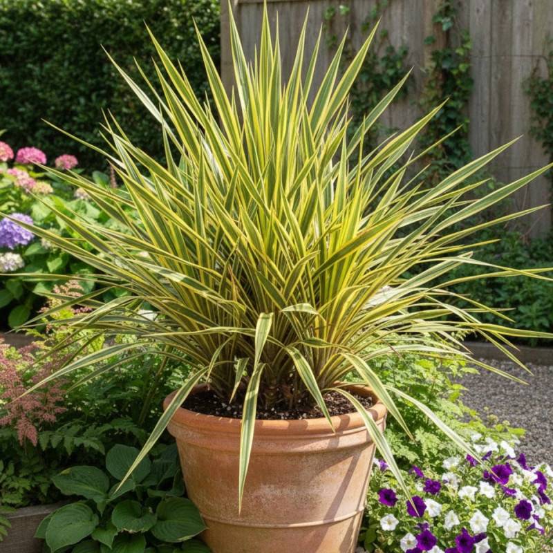 Cordyline australe Torbay Dazzler - Pot de 7,5L - 60/80 cm - Image 4