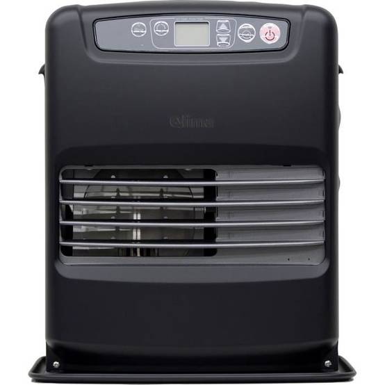 Poêle à pétrole électronique SRE 2626 C 2500 W, programmable 5 L, LCD et détecteur CO2 - Qlima